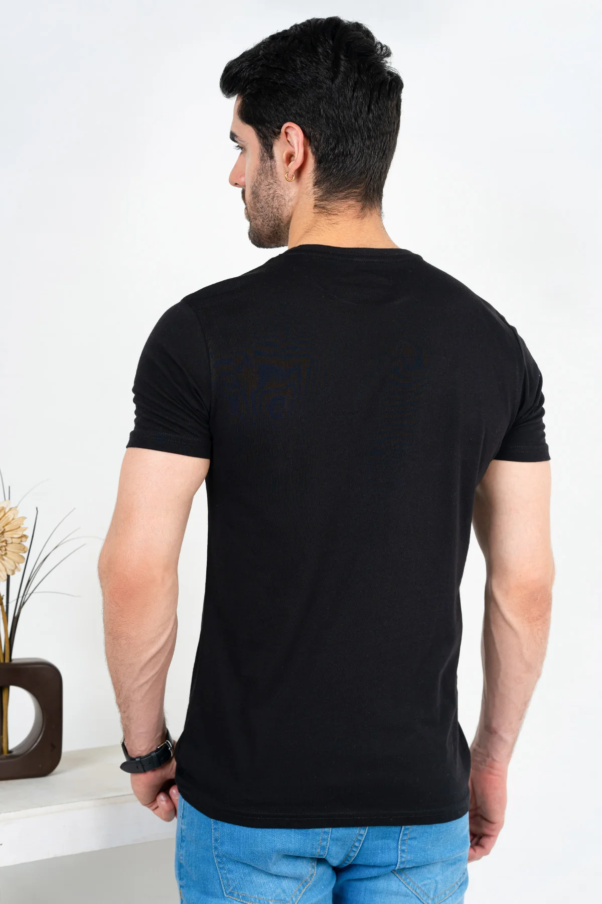 Mens "YILDIZ" Crew Neck Summer T-Shirt - Image 4
