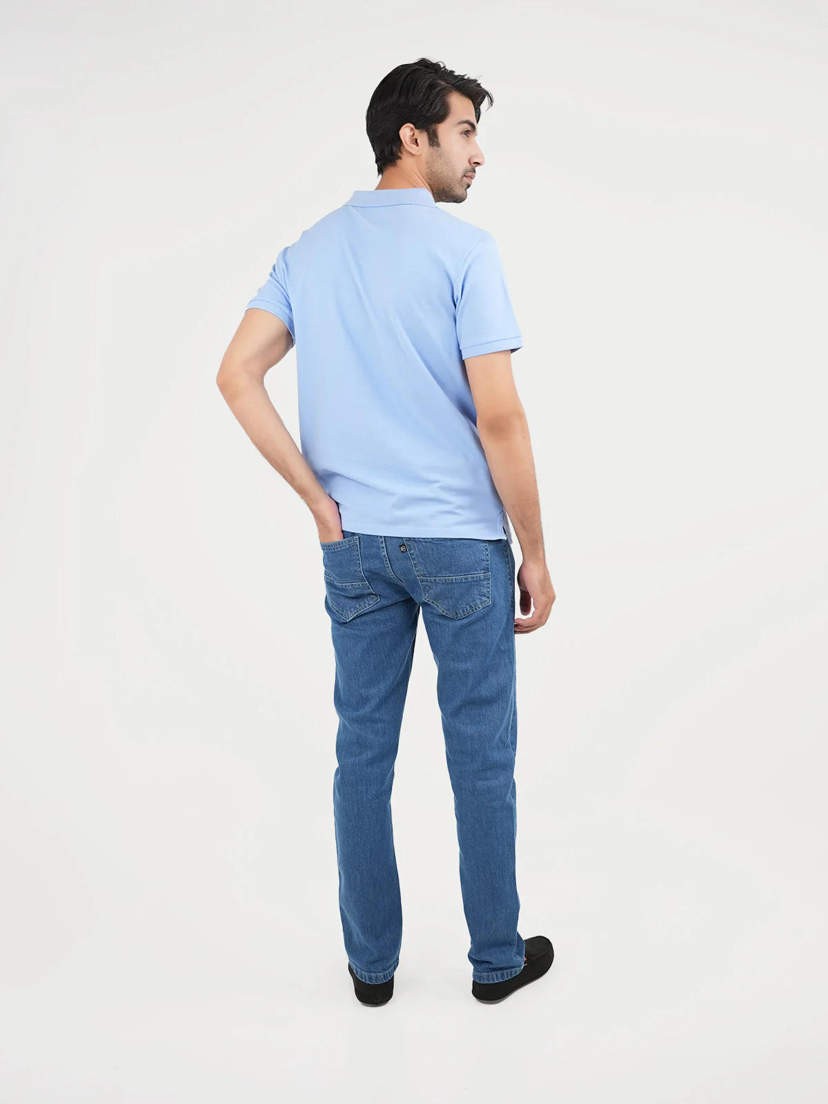 "MELKER" Summer Slim Fit Polo Shirt - Image 4