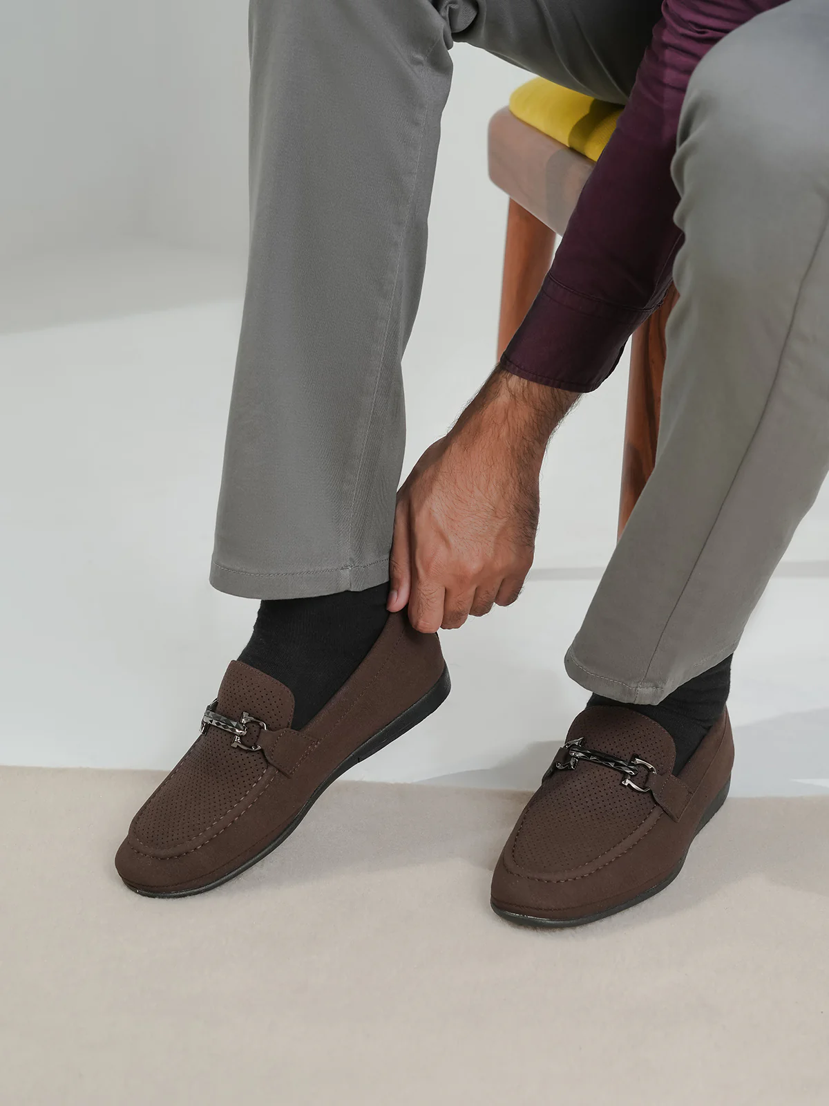 Men "ALBION" Soft and Durable Loafers - Image 10