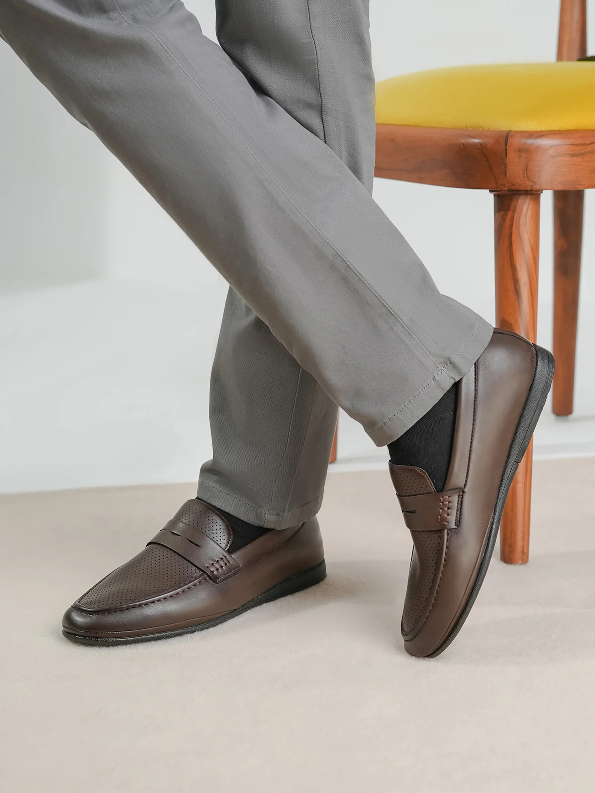 Men "ALINDA" Comfort Simple Loafers