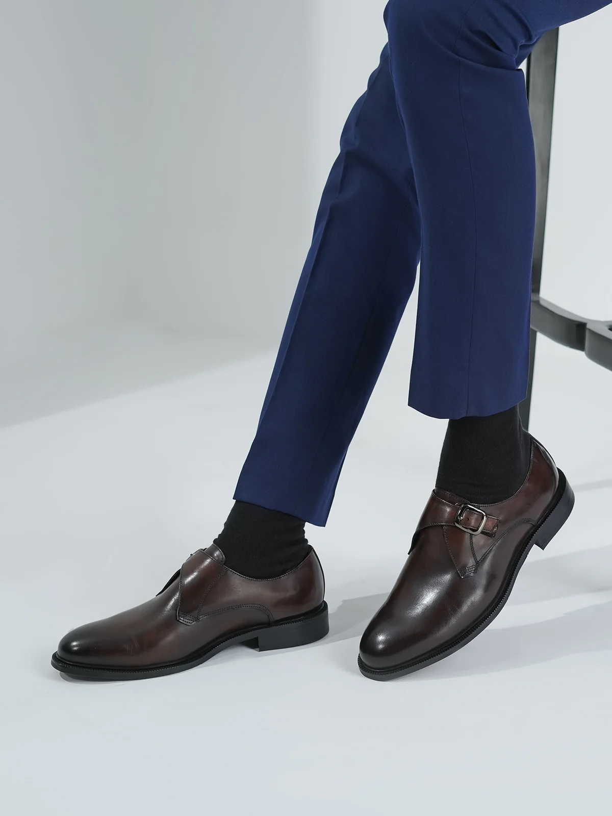 Men "ANOUSH" Comfortable Leather Formal Shoes - Image 10