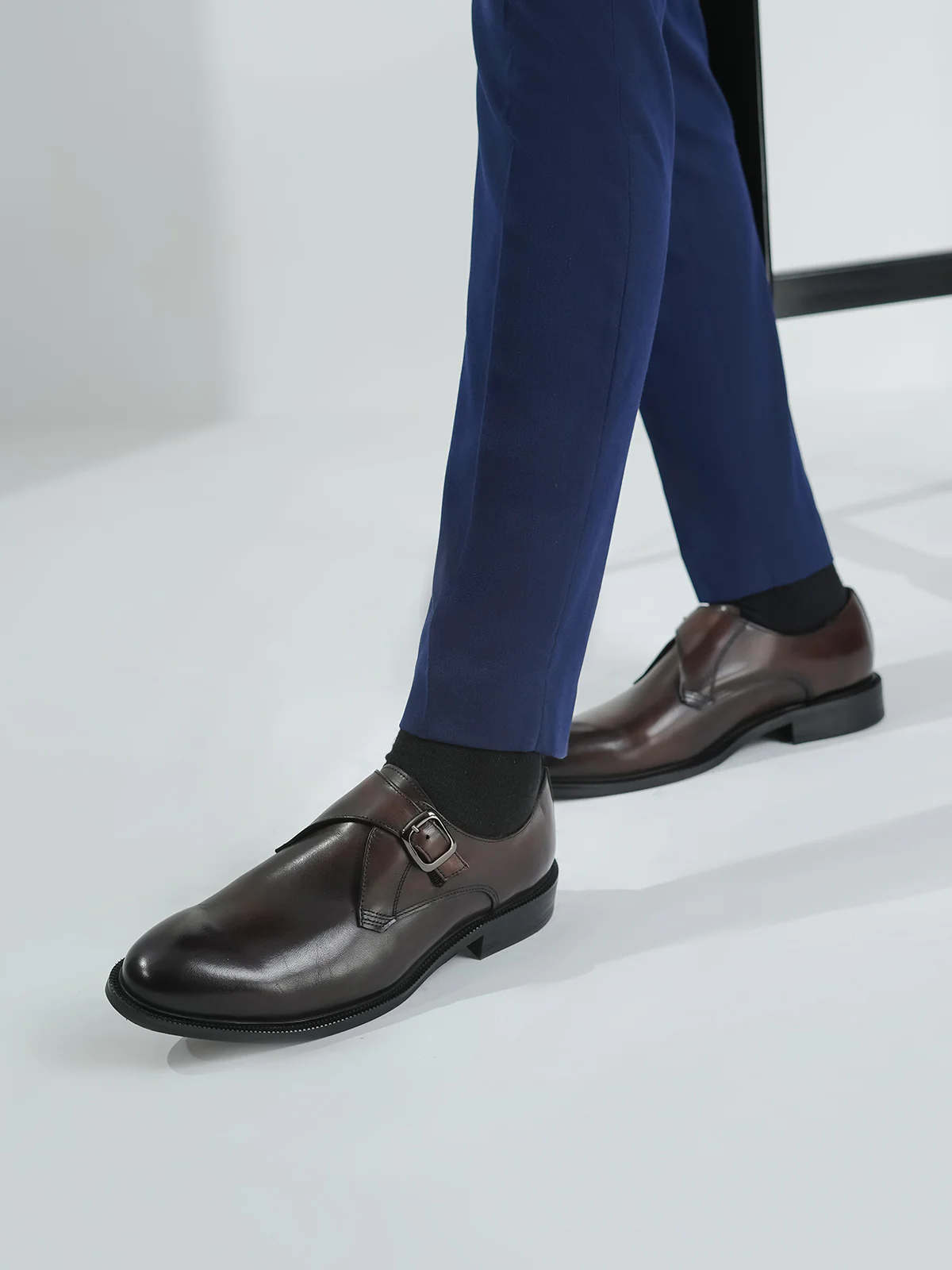 Men "ANOUSH" Comfortable Leather Formal Shoes - Image 6