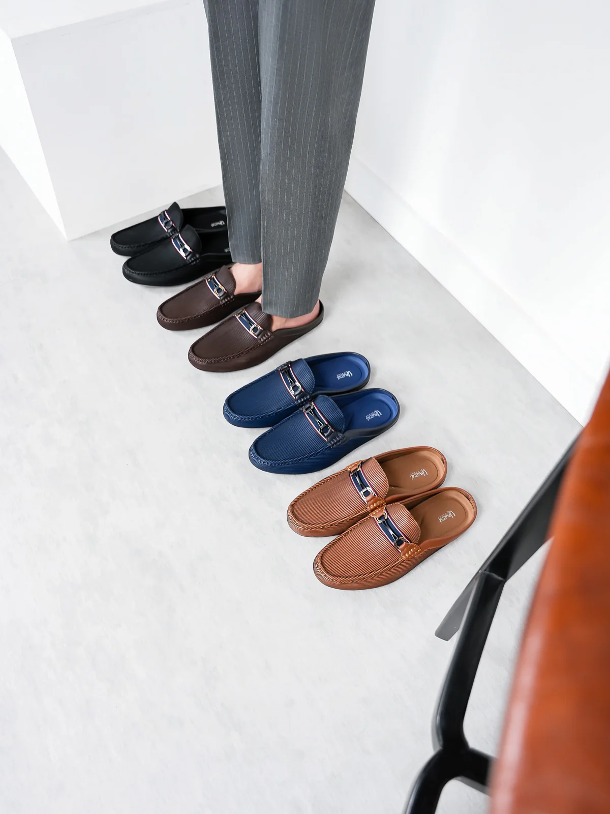 Men "ARNEL" Casual Comfy Moccasins - Image 2