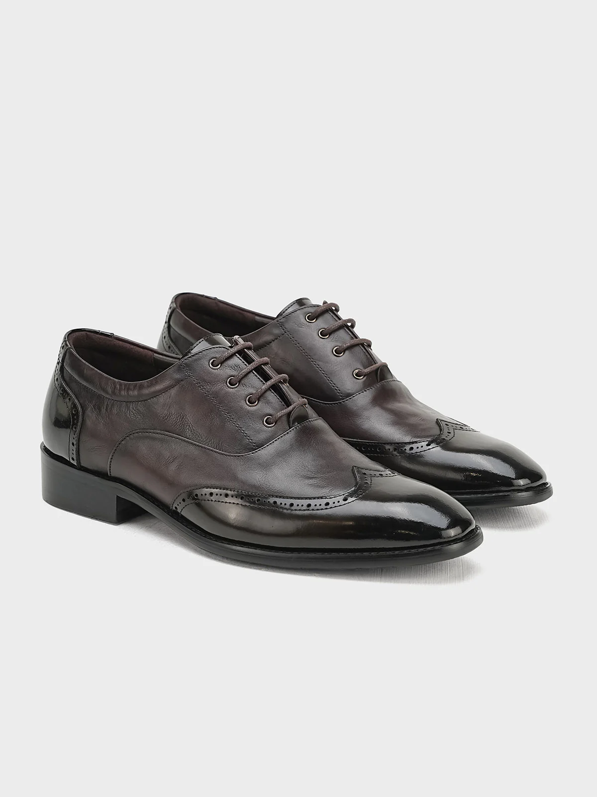 Men "BRUNO" Elegant Leather Formal Shoes - Image 2