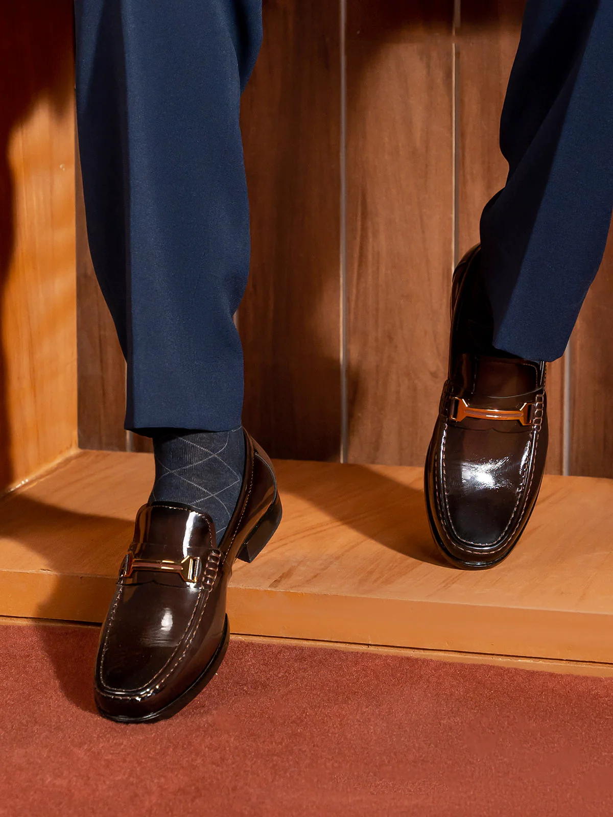 Men "DAISY" Perfect Leather Formal Shoes