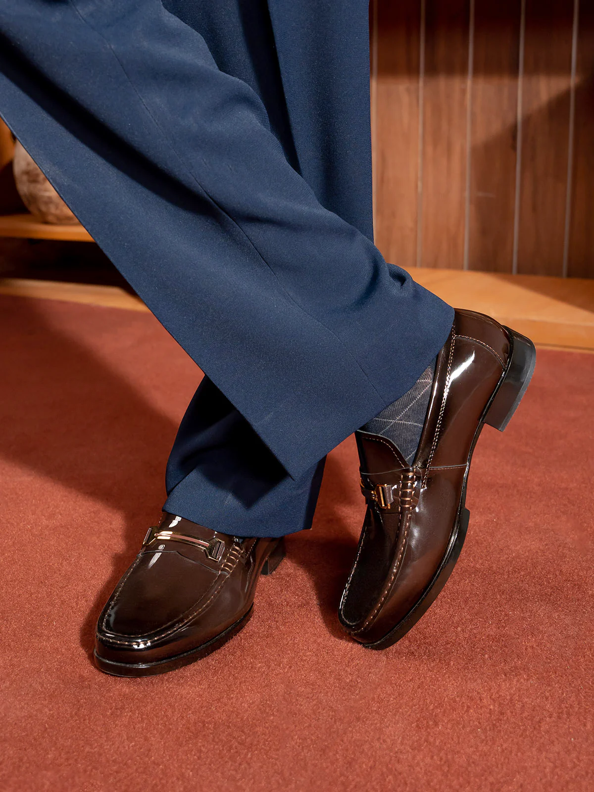 Men "DAISY" Perfect Leather Formal Shoes - Image 10