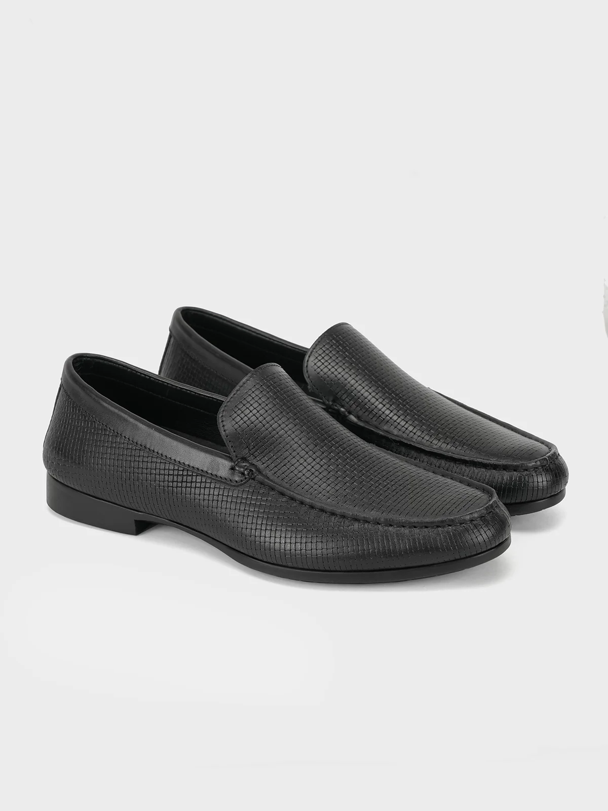 Men "FELIPE" Penny Keeper Casual Slip-On Leather Moccasins - Image 4