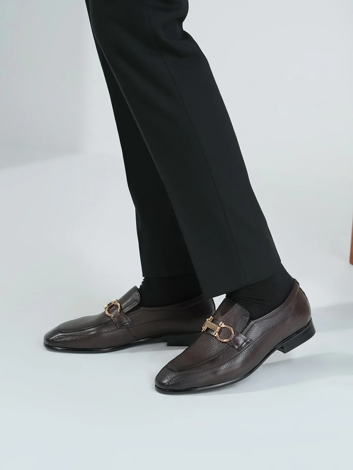 Men "FYODOR" Modern Leather Formal Shoes - Image 3