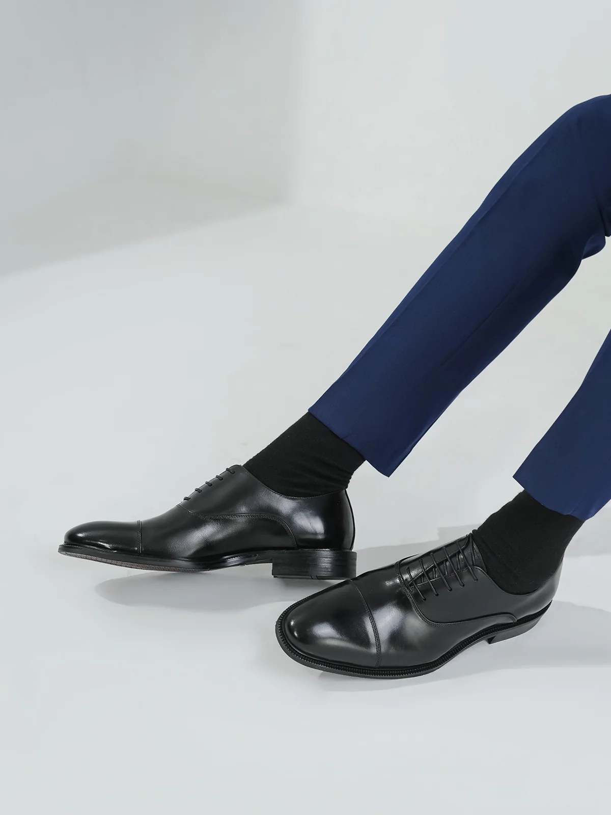 Men "GIANNA" Elegance Leather Formal Shoes - Image 10