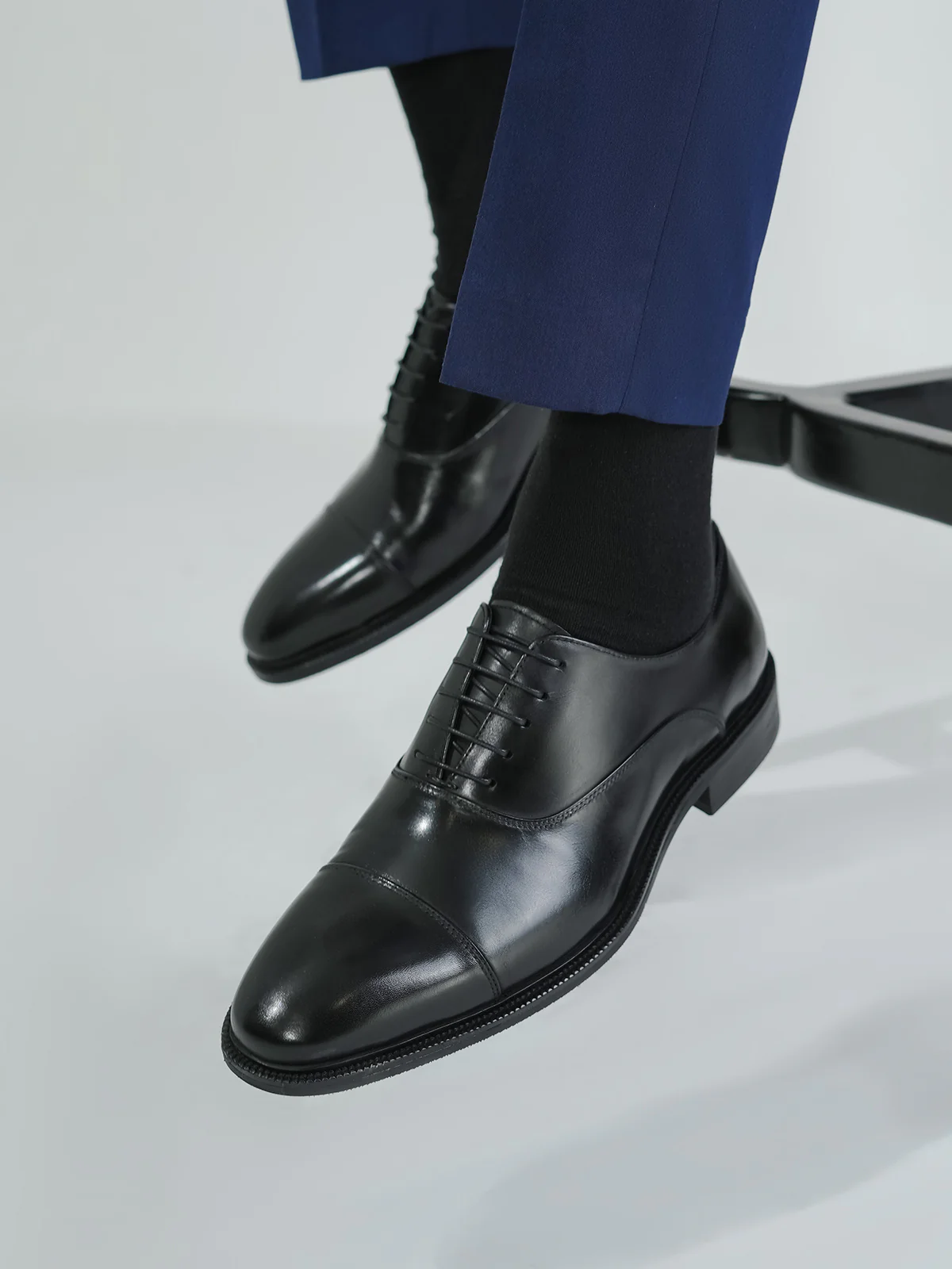 Men "GIANNA" Elegance Leather Formal Shoes - Image 3