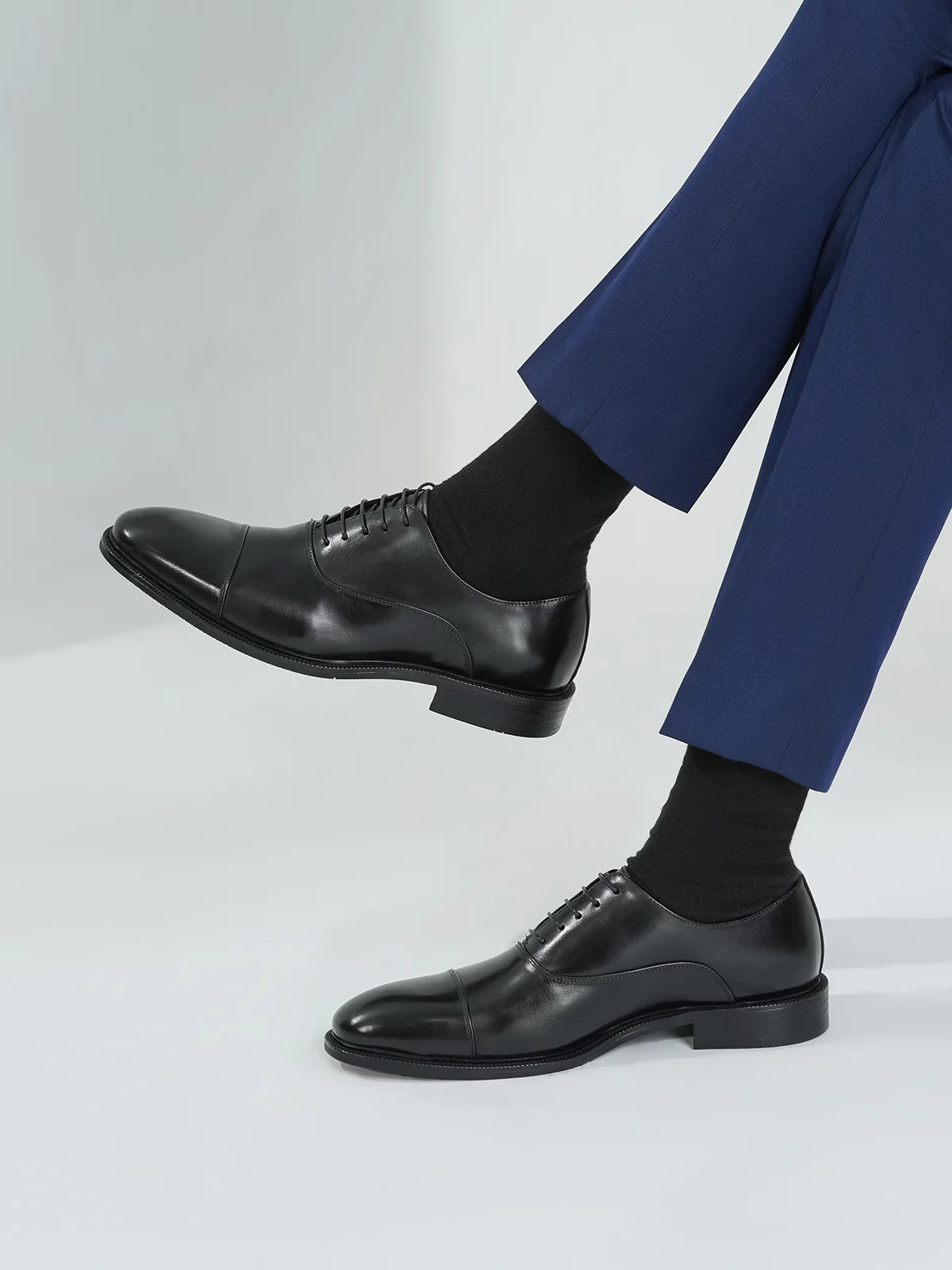Men "GIANNA" Elegance Leather Formal Shoes - Image 6