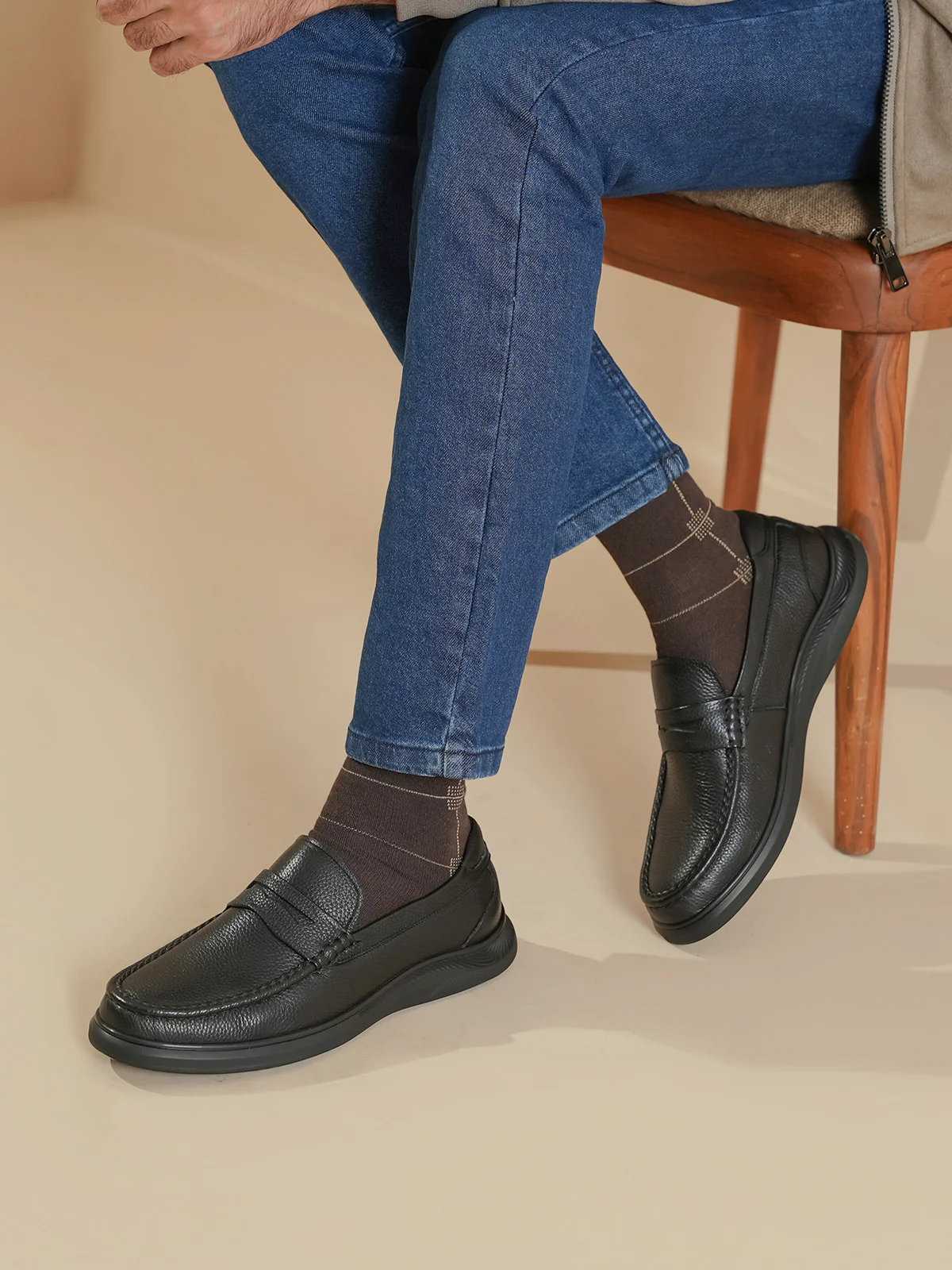 Men "HARITA" Classic Formal Leather Shoes - Image 10