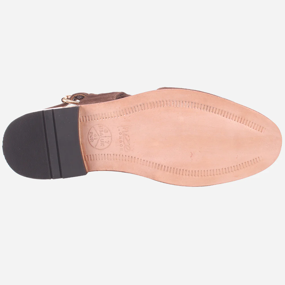 Men "JAVIX" Leather Handcrafted Peshawari Sandals - Image 5