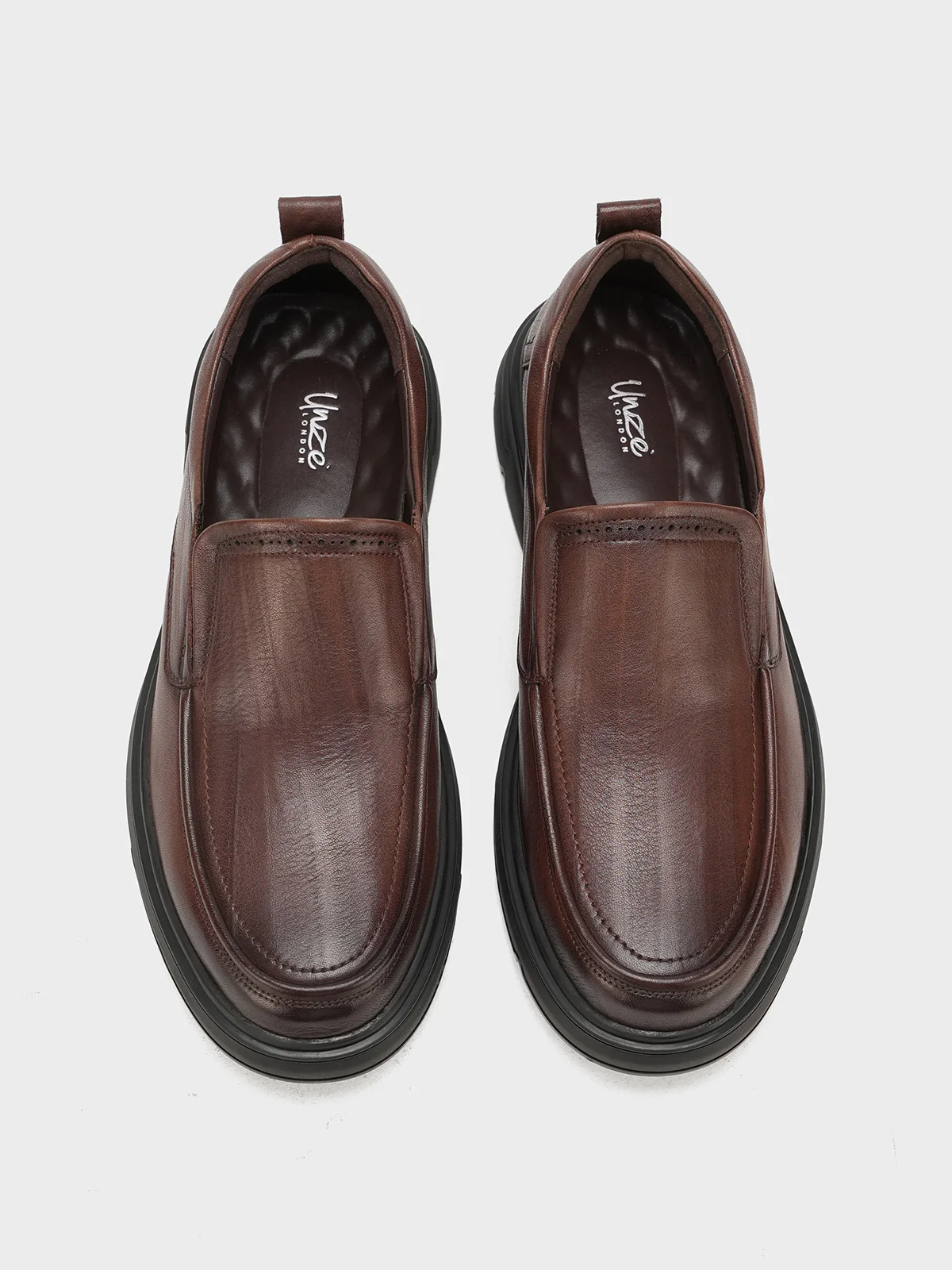 Men "KALKIN" Easy To Wear Leather Loafers - Image 6