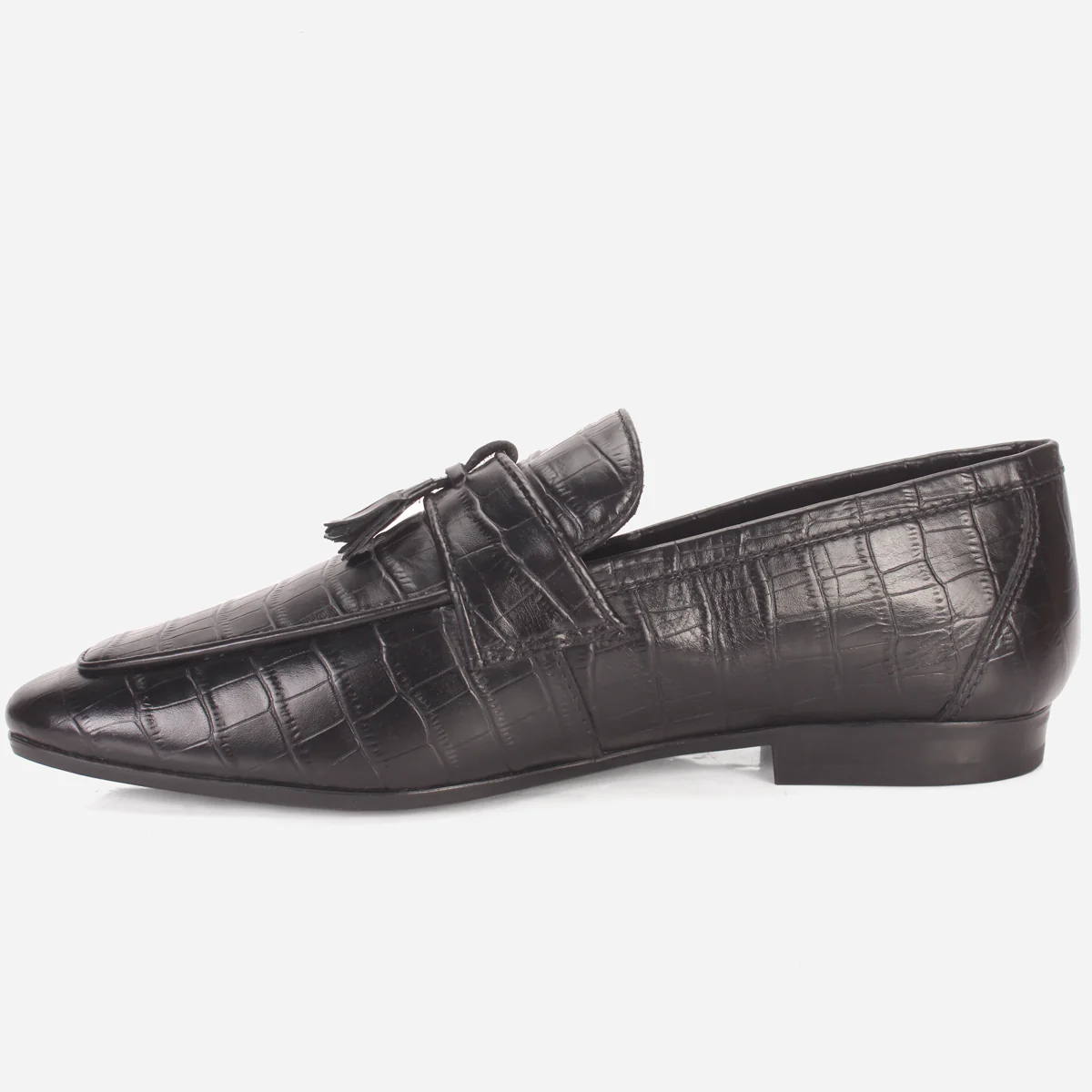 Men "KEITH" Leather Formal Dress Slip-On Shoes - Image 3