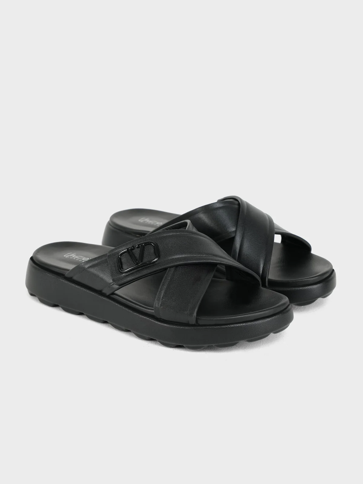 Men "TIROSH" Crossover Casual Slippers - Image 4