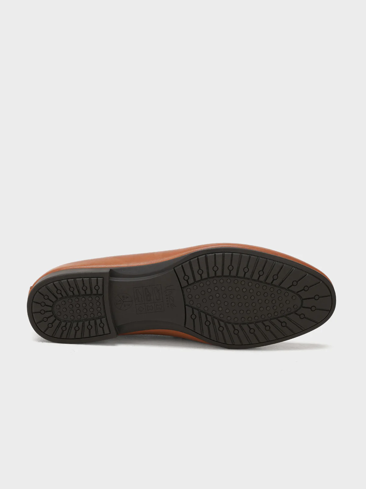 Men "VICENTE" Casual Perforated Slip On Metallic Buckle Leather Moccasins - Image 5
