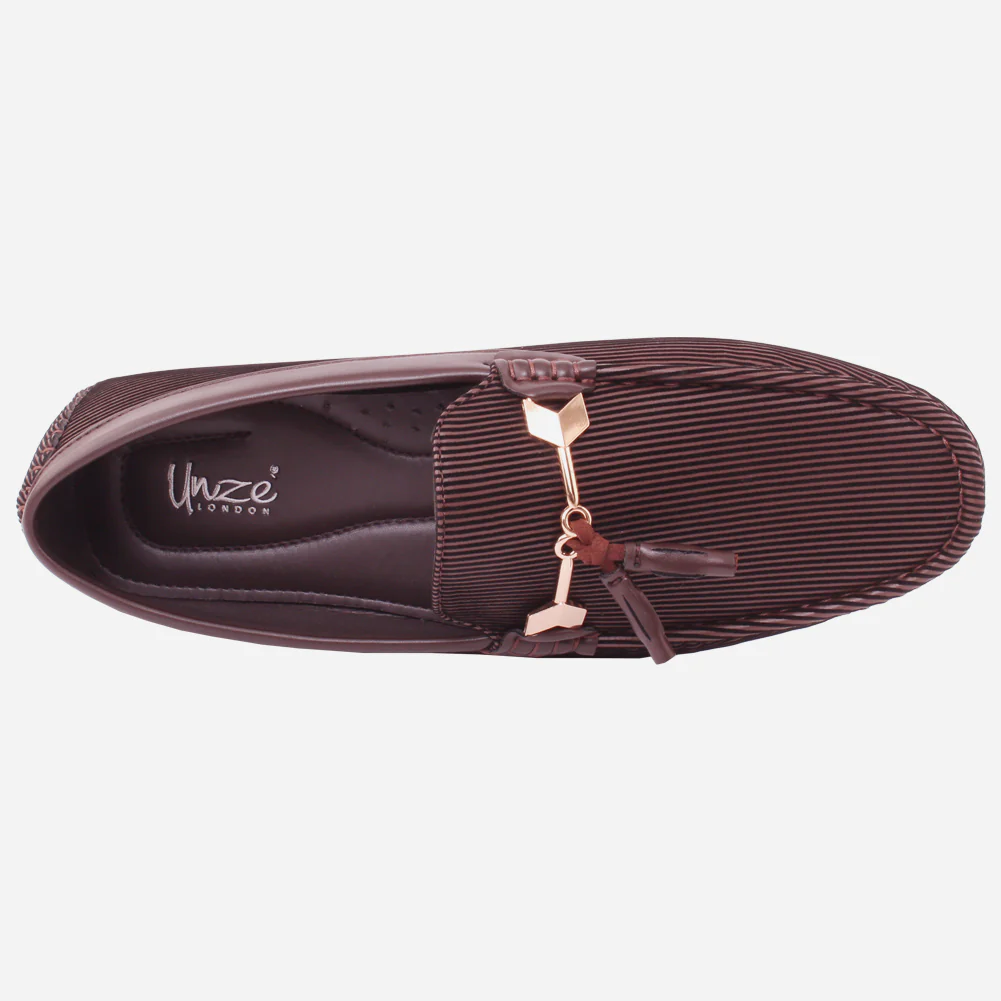 Men"GREYSON" Slip On Moccasins - Image 4