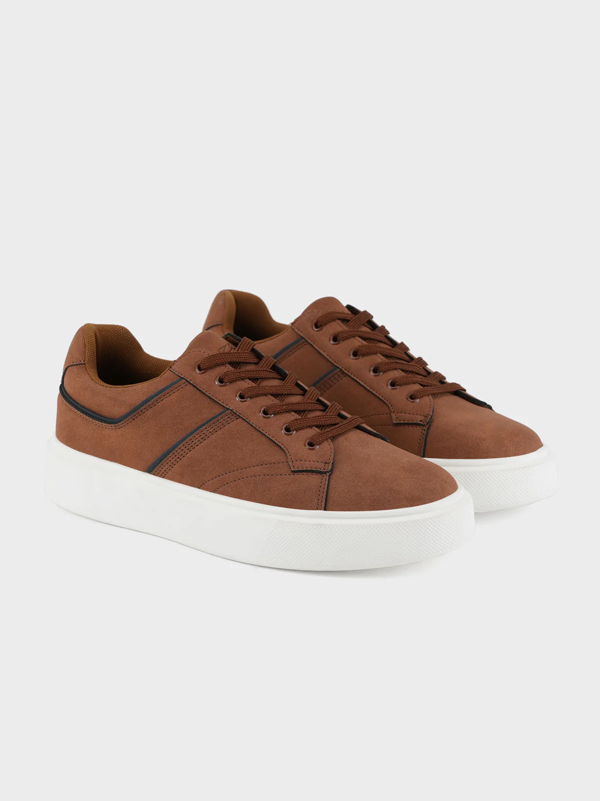 Mens "ALEXEI" Casual Laced Up Trainers - Image 2
