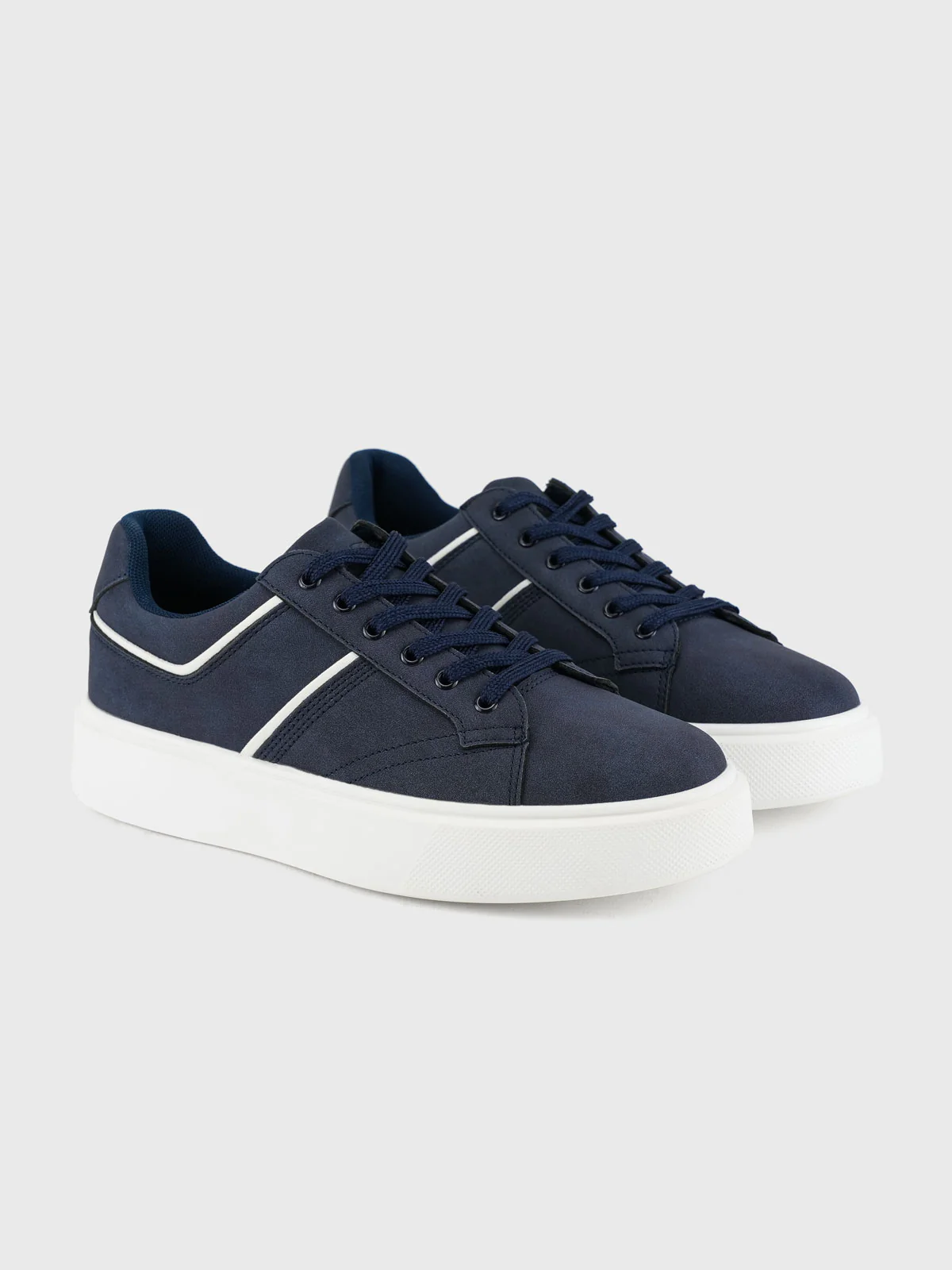 Mens "ALEXEI" Casual Laced Up Trainers - Image 2
