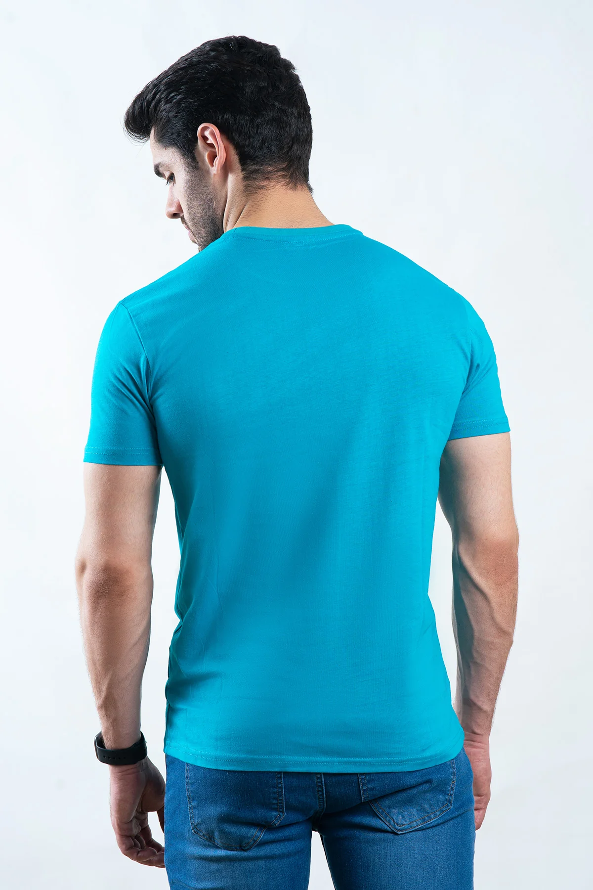 Mens "AMON" Crew Neck Summer T-Shirt - Image 2
