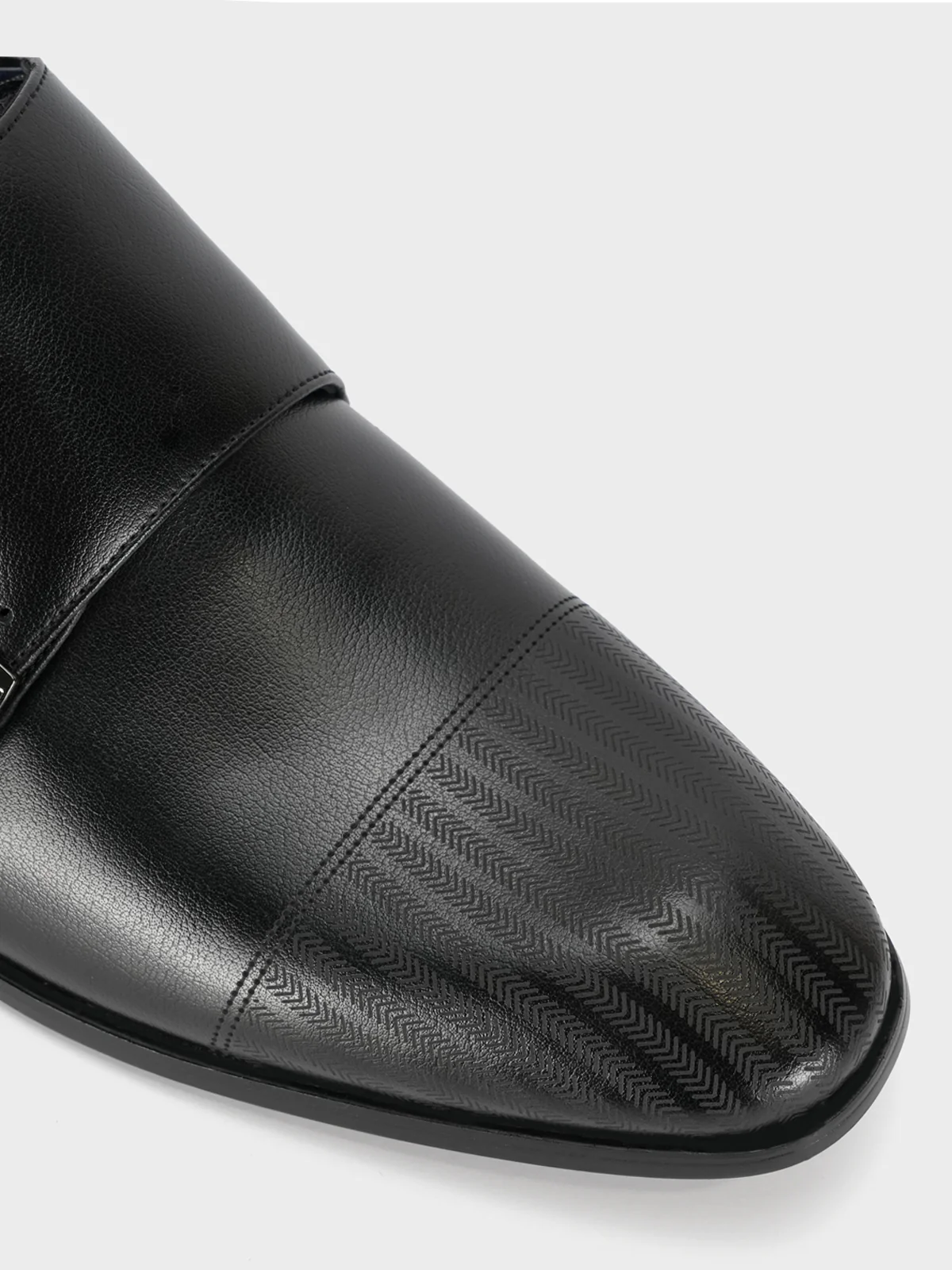Mens "ARWEL" Formal Leather Shoes - Image 4