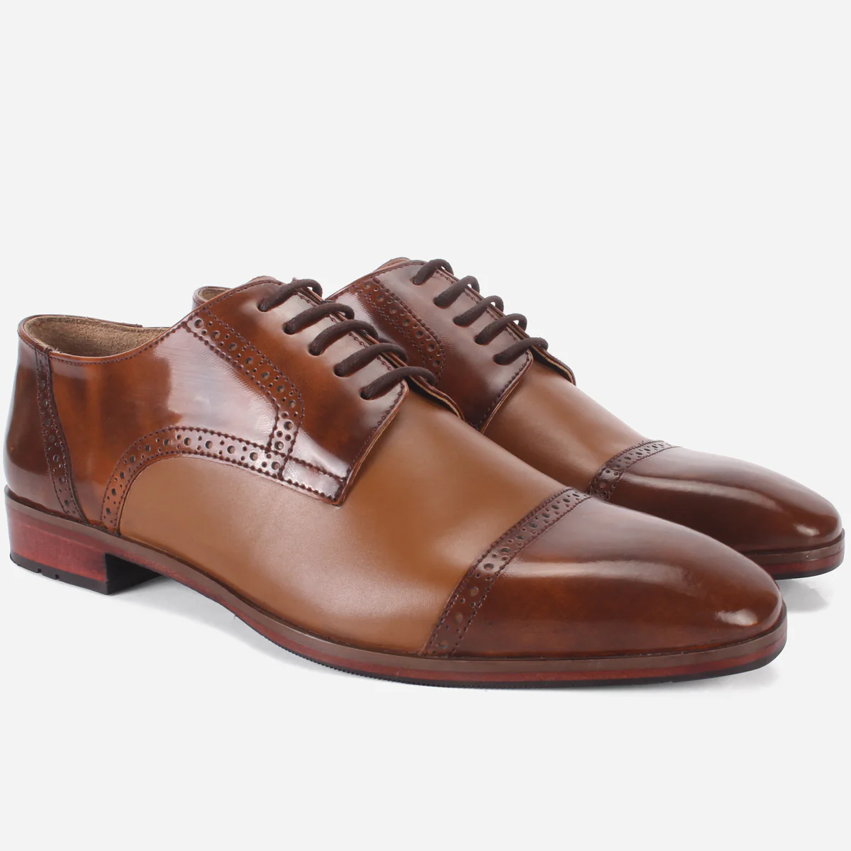Mens "AUBREY" Formal Oxford Shoes - Image 2