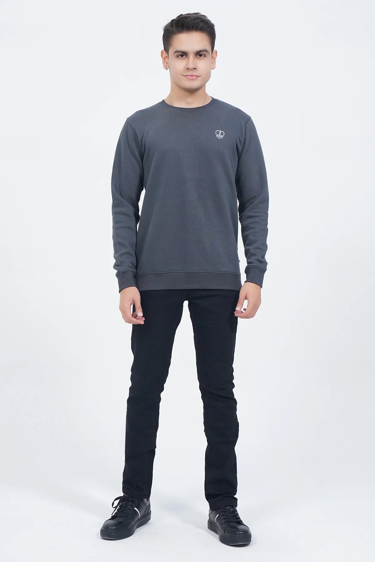 Men's "BAILZ" Crew Neck Long Sleeves Sweatshirt - Image 4