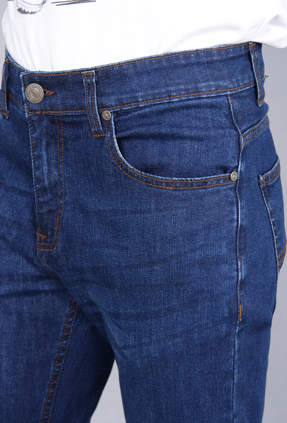 Men's "BERNAD" Skinny Denim Trousers - Image 3
