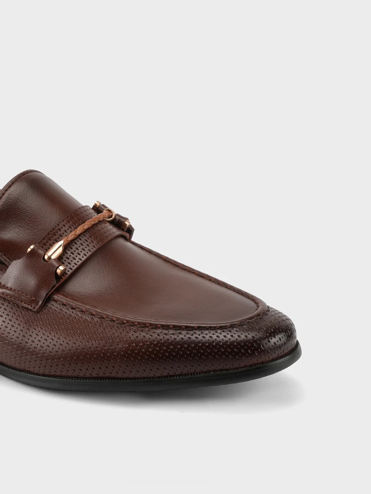 Mens "BRONYA" Comfy Dress Leather Formal Shoes - Image 7