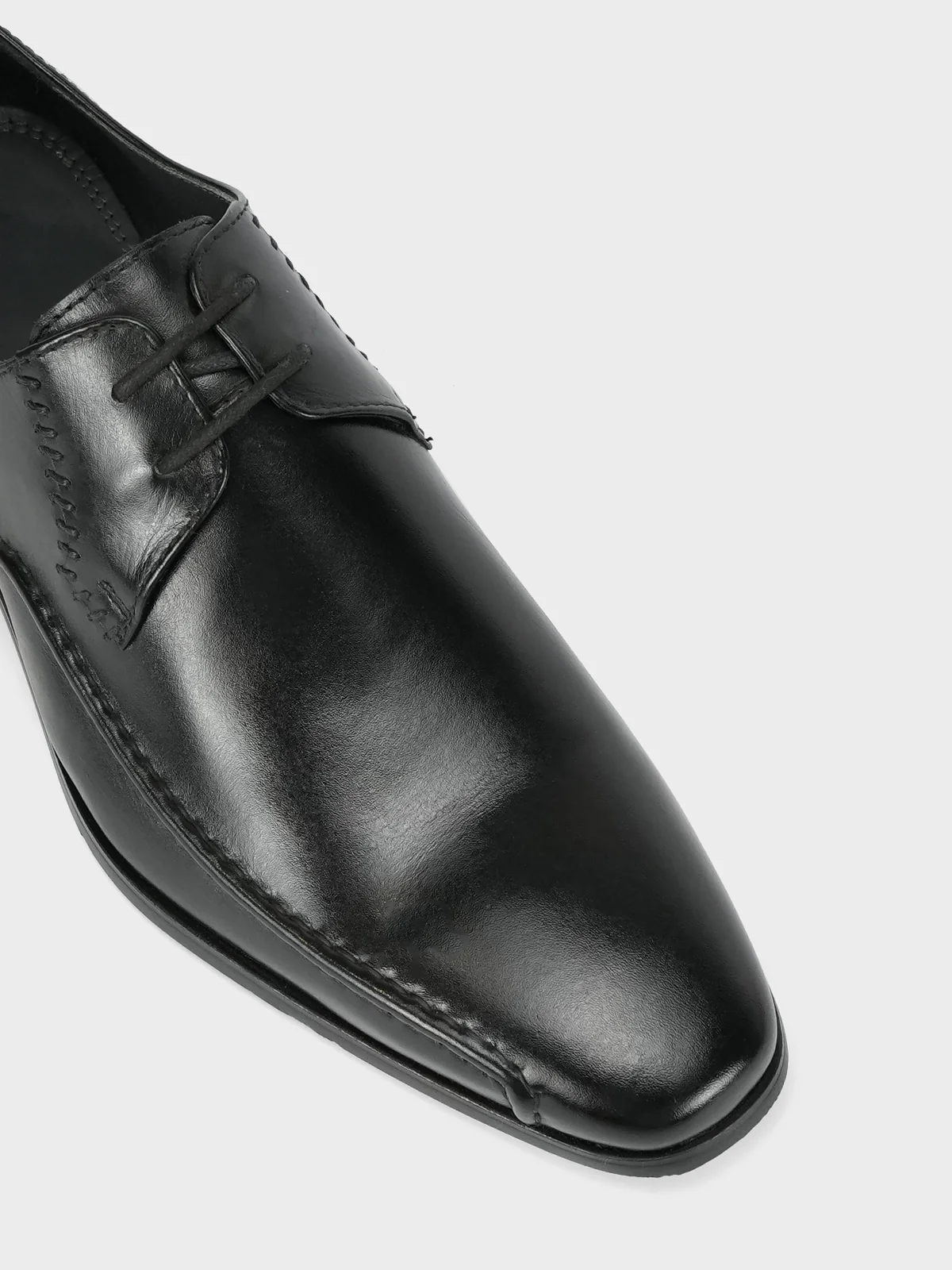 Mens "CALLUM" Leather Formal Dress Shoes - Image 4