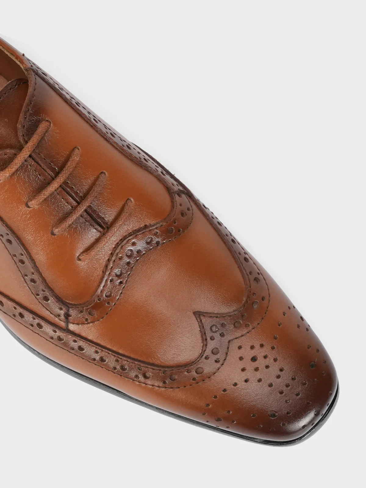 Men's "CASSIUS" Leather Oxfords Office Shoes - Image 4