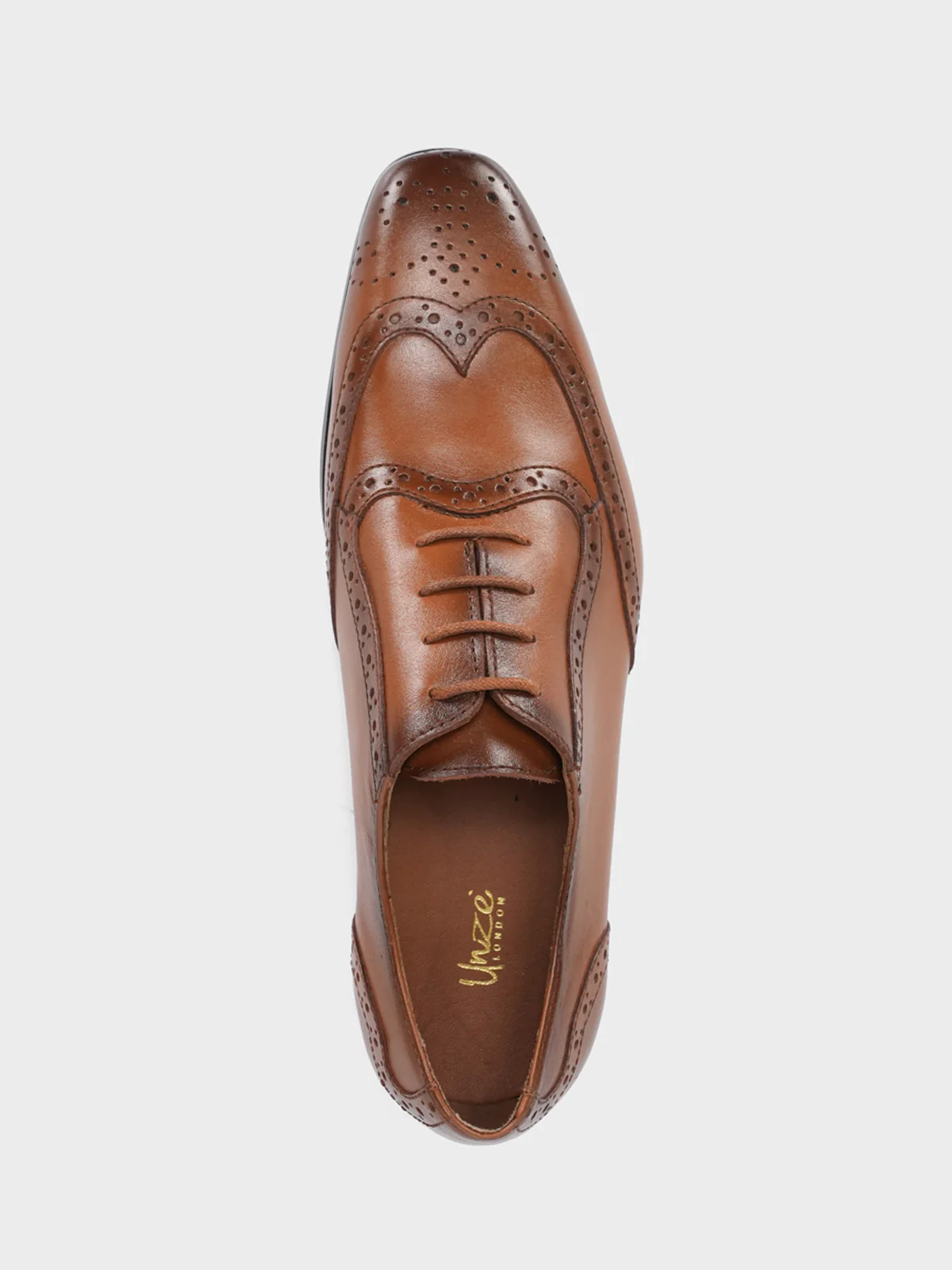 Men's "CASSIUS" Leather Oxfords Office Shoes - Image 5
