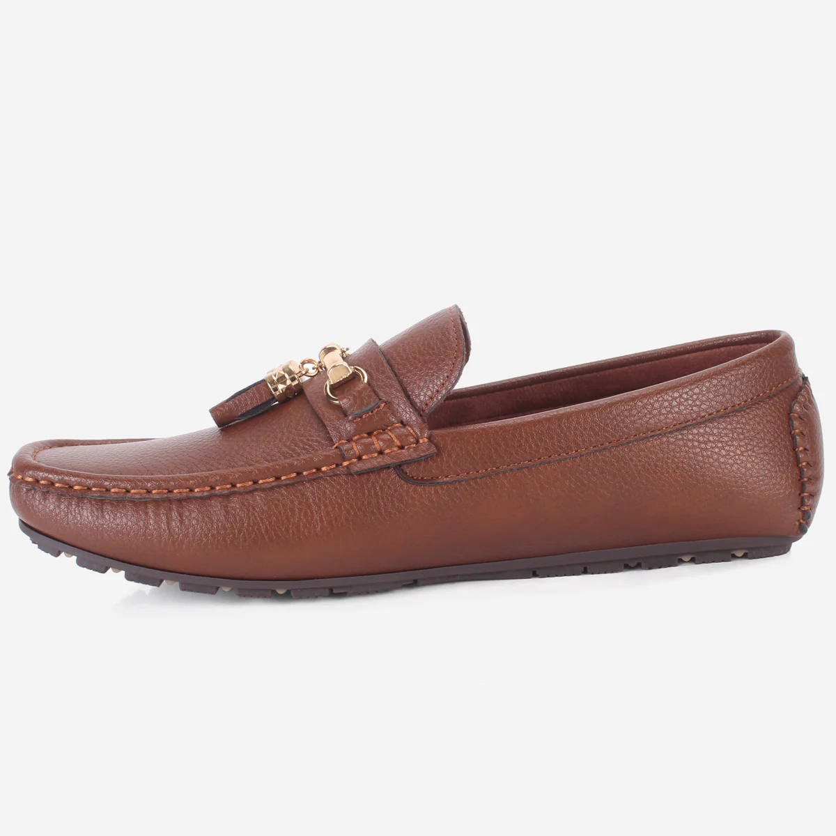 Mens "COTLAR" Casual Slip On Moccasins - Image 3