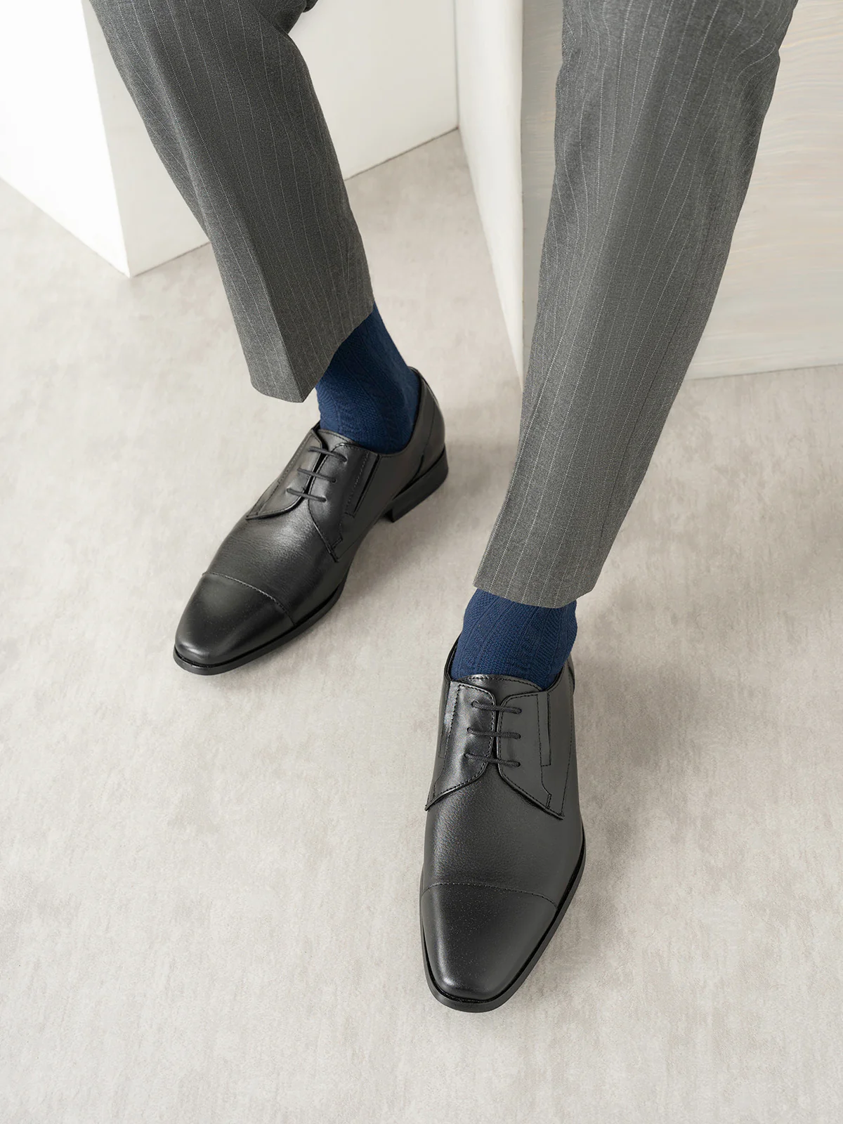 Mens "DALTON" Leather Lace up Formal Shoes