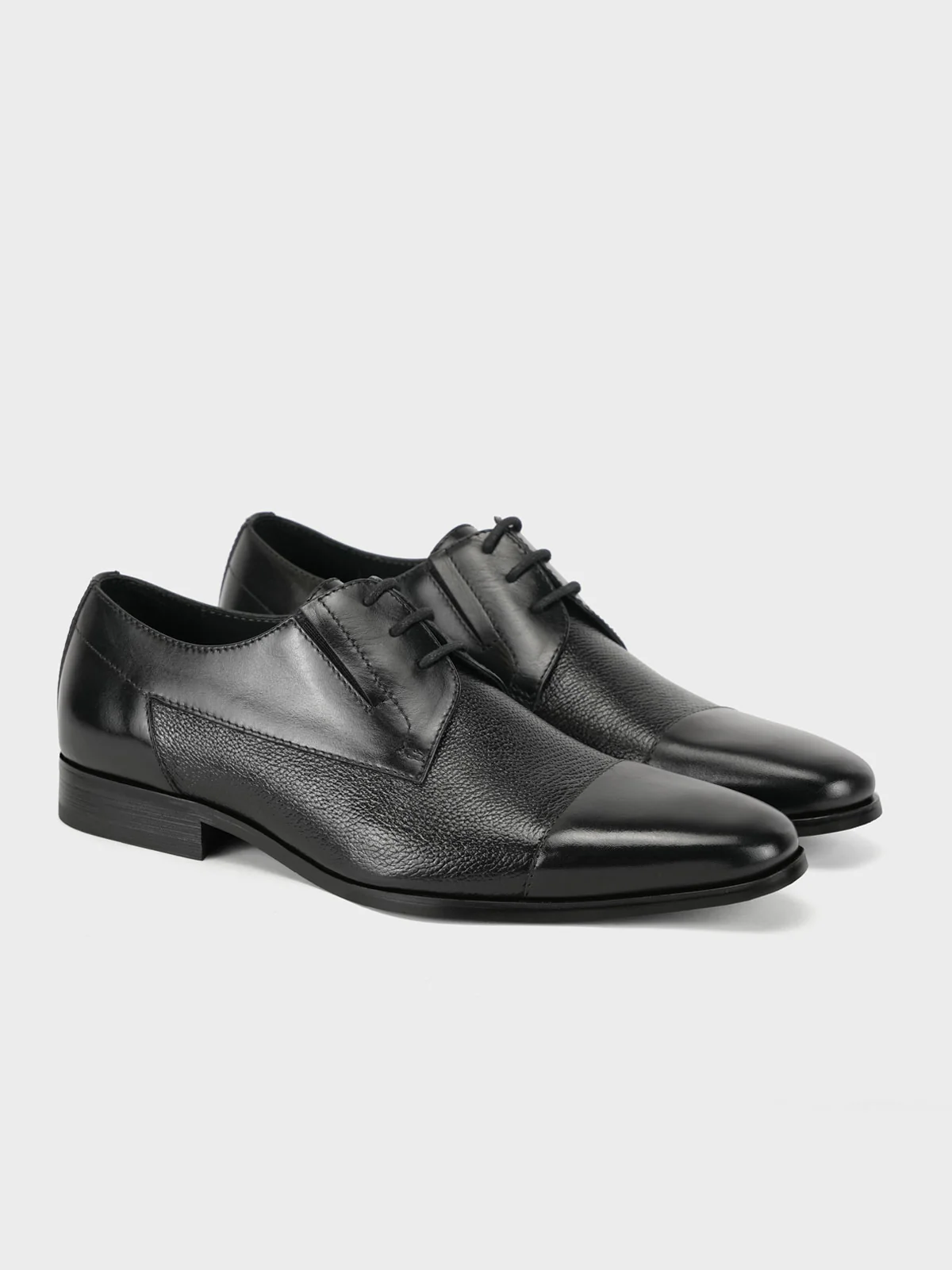 Mens "DALTON" Leather Lace up Formal Shoes - Image 4