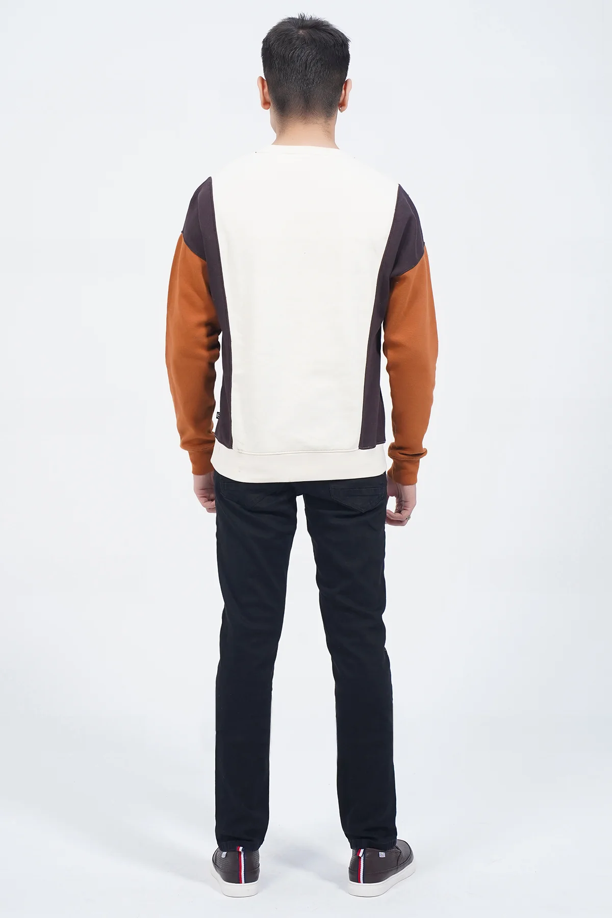 Mens "DANRELLE" Crew Neck Long Sleeves Sweatshirt - Image 3