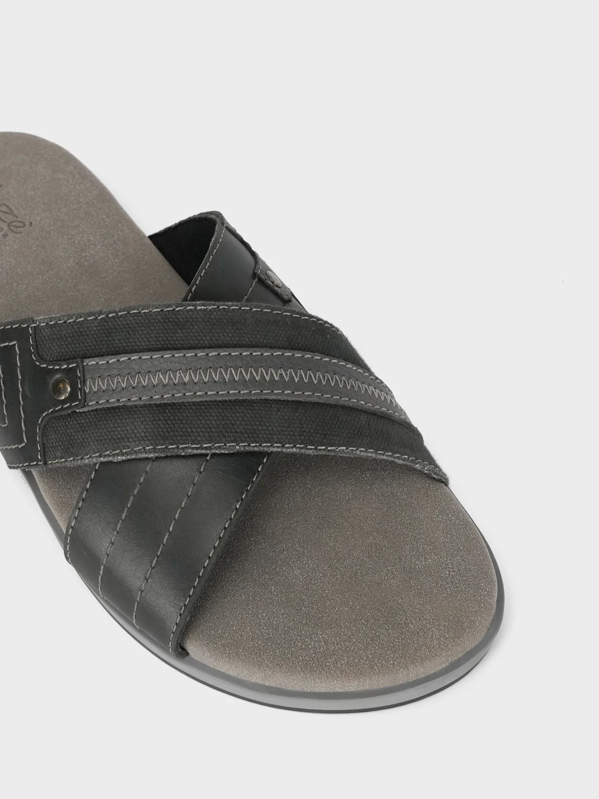 Mens "DUCASSE" Casual Open Toe Slippers - Image 4
