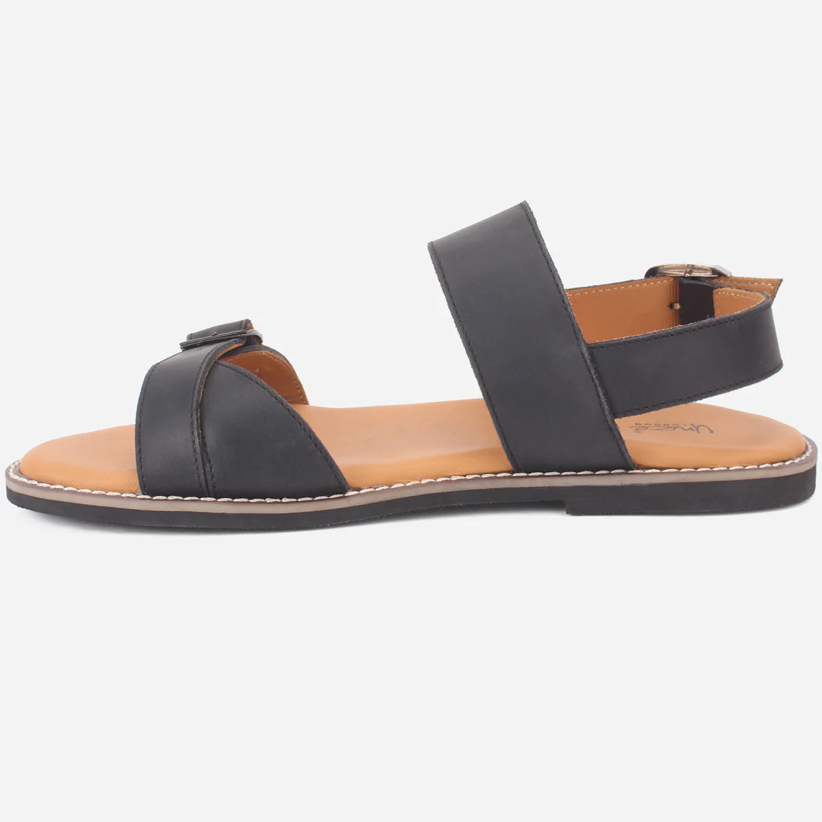 Mens "EHA" Leather Comfort Sandals - Image 3