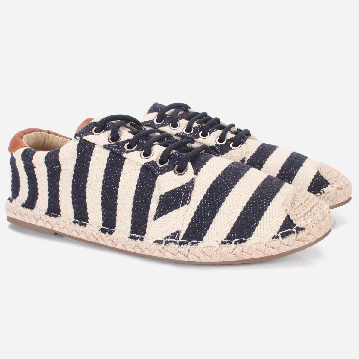 Mens "GUAXI" Canvas Flat Espadrille Shoes - Image 2