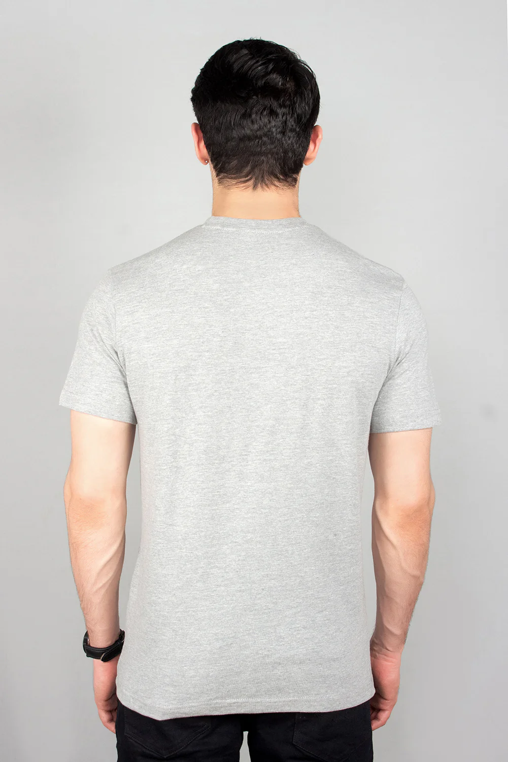 "GUAZ" Crew Neck Slim Fit T-Shirt - Image 5