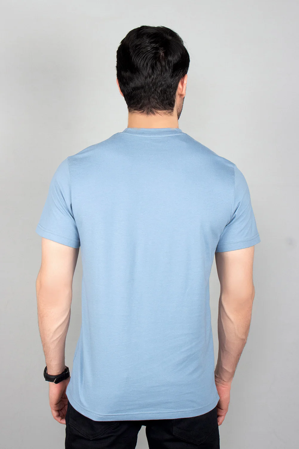 Men's "GUAZ" Cotton Casual Crew Neck Shirt - Image 5