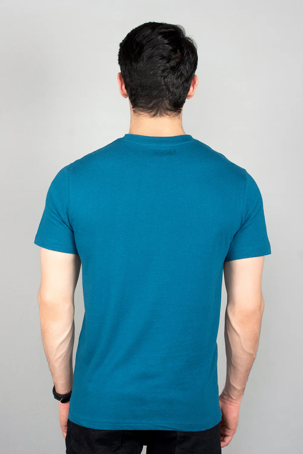 Men's "GUAZ" Cotton Casual Crew Neck Shirt - Image 5