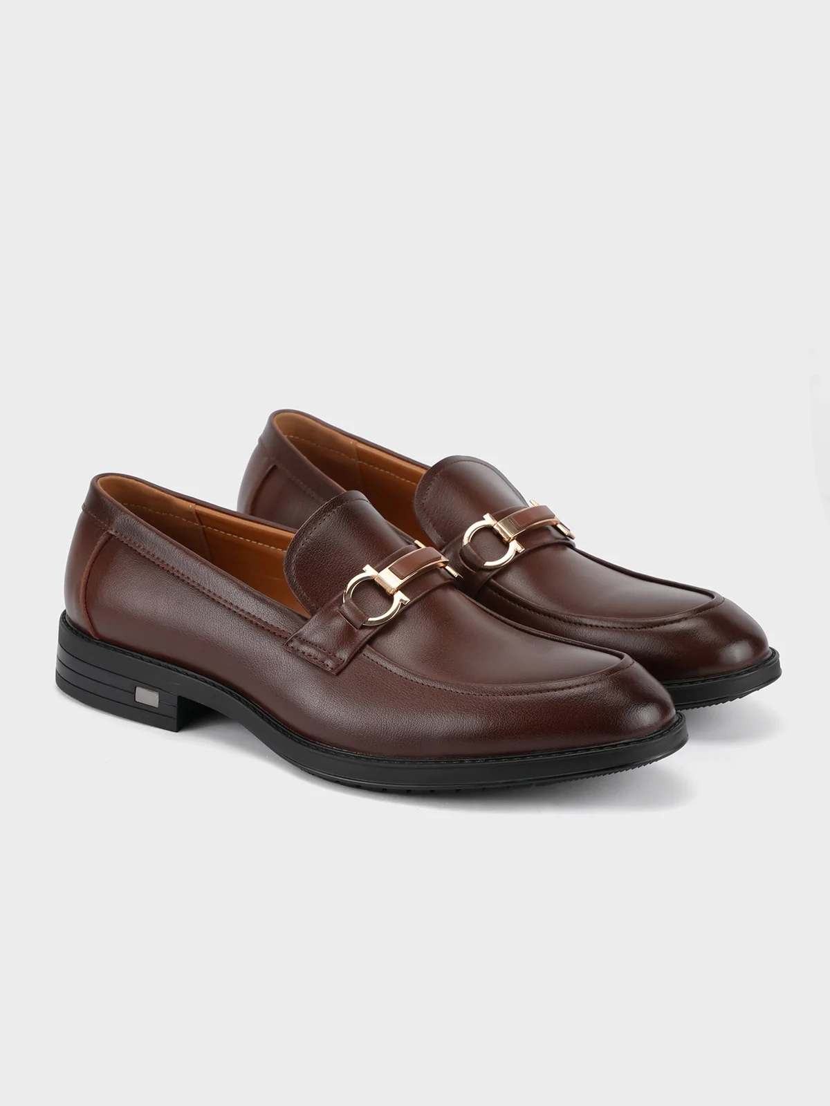 Mens "HARTWELL" Almond Toe Formal Leather Shoes - Image 2