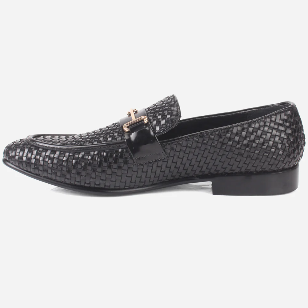 Men's "HEIDR" Formal Leather Slip-ons Dress Shoes - Image 3