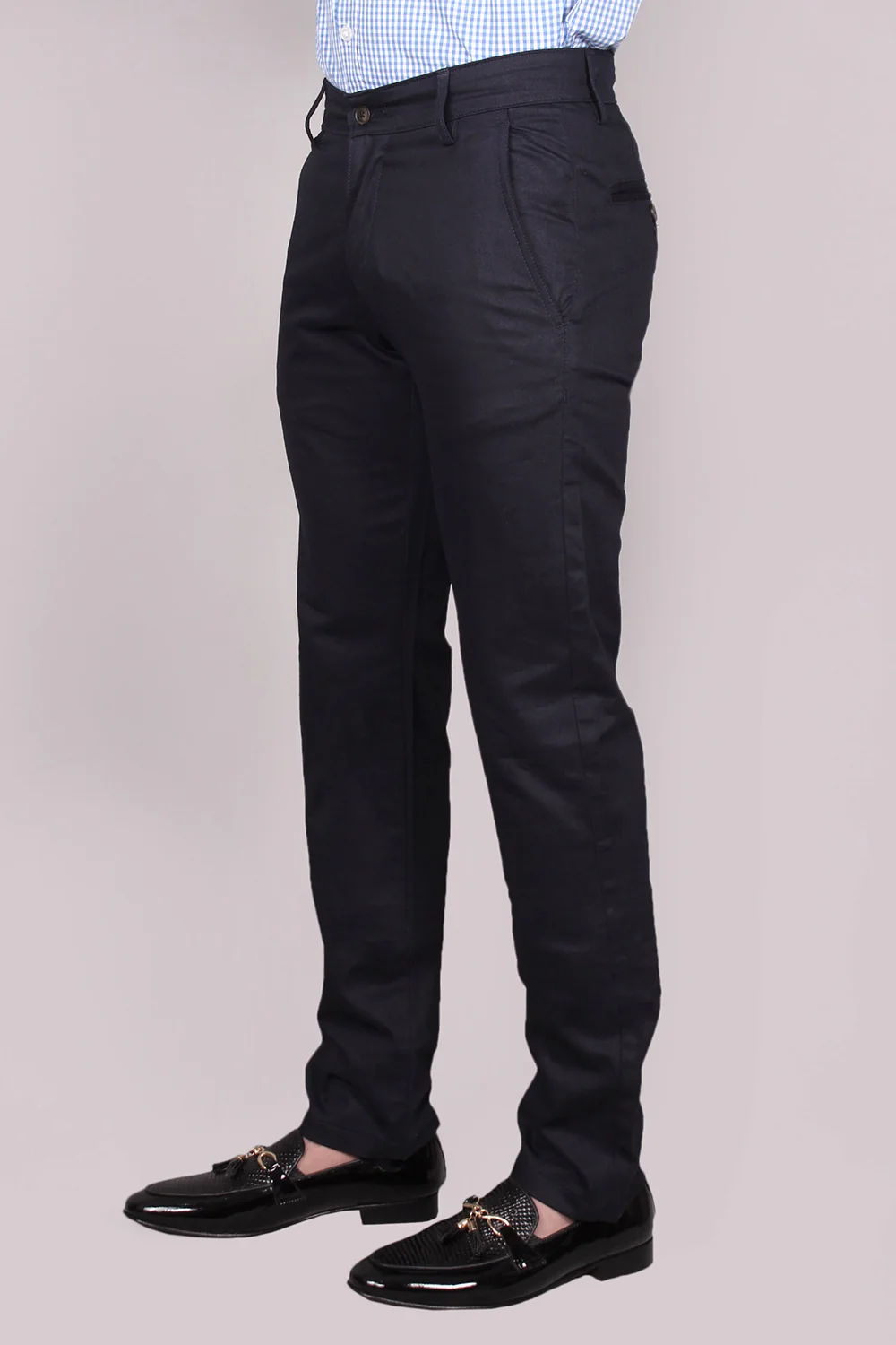 Men's "JASHUS" Plain Chino Casual Pant - Image 3