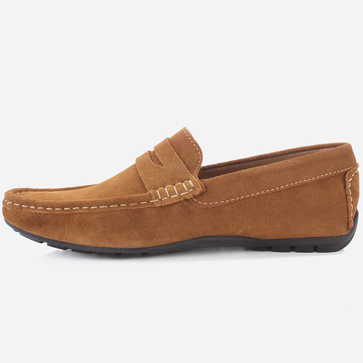 Mens "KIMS" Leather Slip-ons Moccasins - Image 3