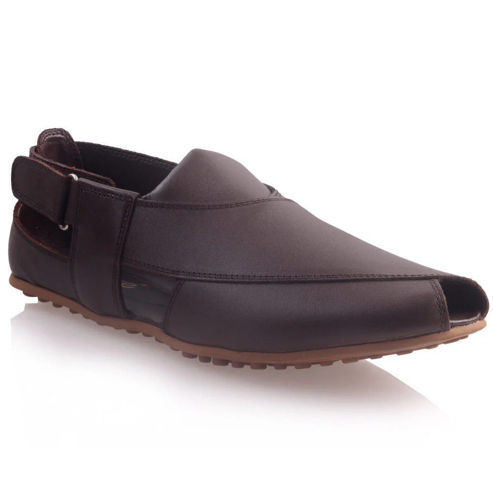 Mens Leather ‘Fedro’ Buckled Summer Sandals