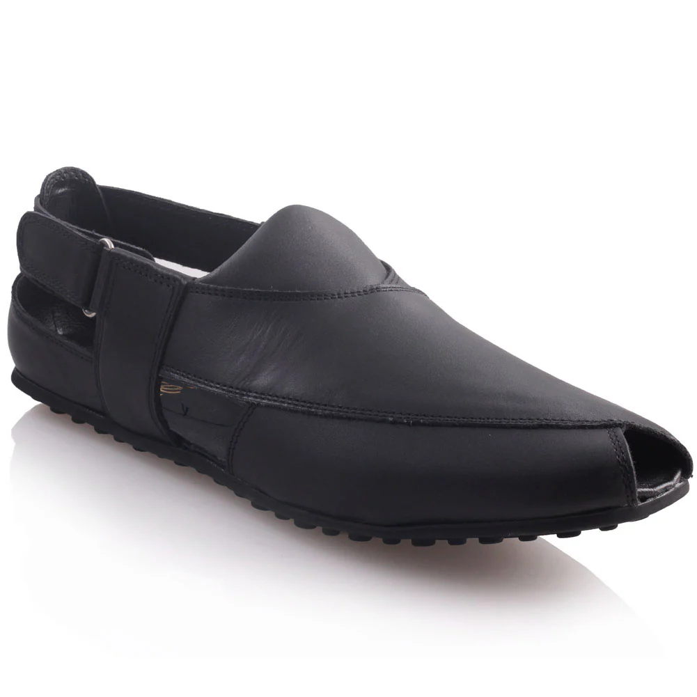 Mens Leather ‘Fedro’ Buckled Summer Sandals