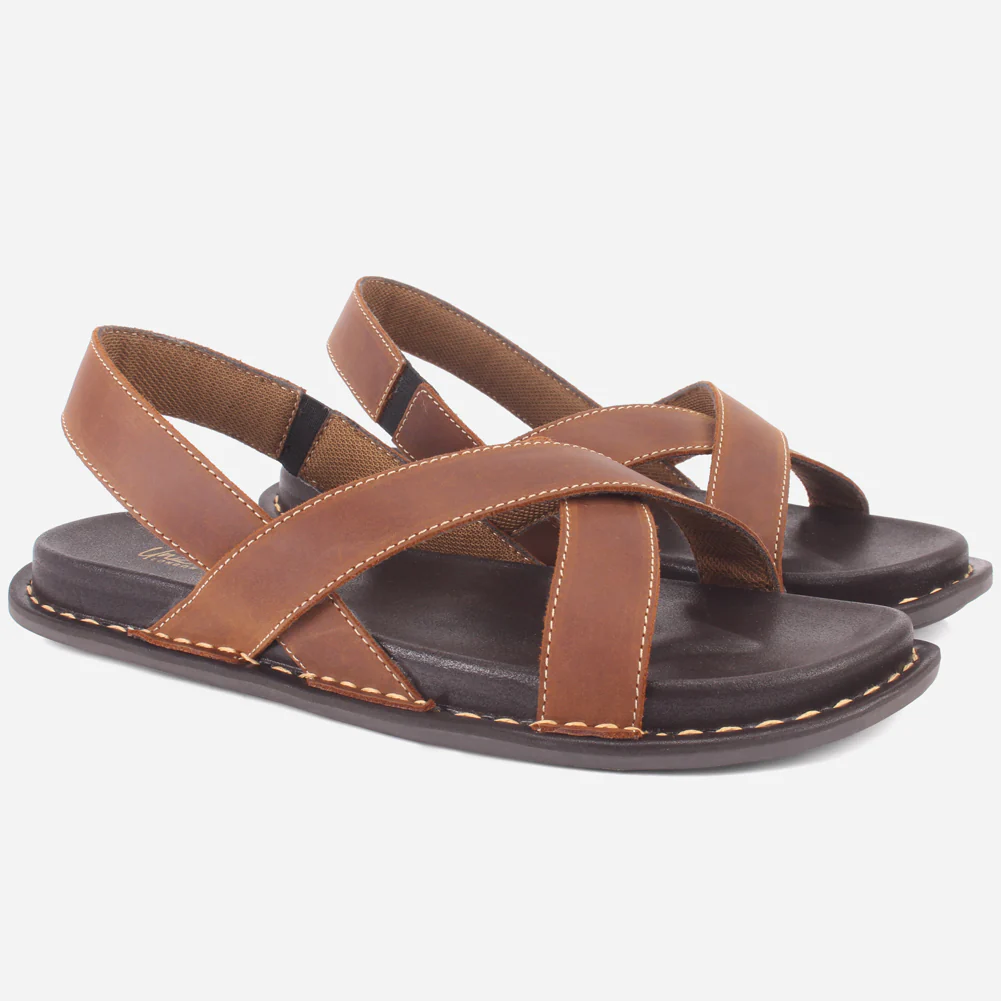 Men's "MARTEN" Crossover Straps Summer Sandals - Image 2